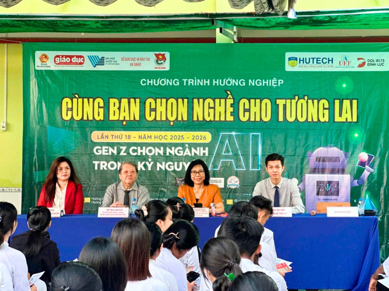 Chương Trình Hướng Nghiệp Chủ Đề “Genz – Chọn Ngành Nghề Trong Kỷ Nguyên Ai” Tại