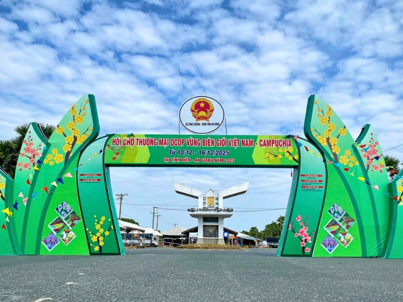 hoi cho thuong mai ocop vung bien gioi viet nam campuchia dien ra tu ngay 10 den 16 12 2025