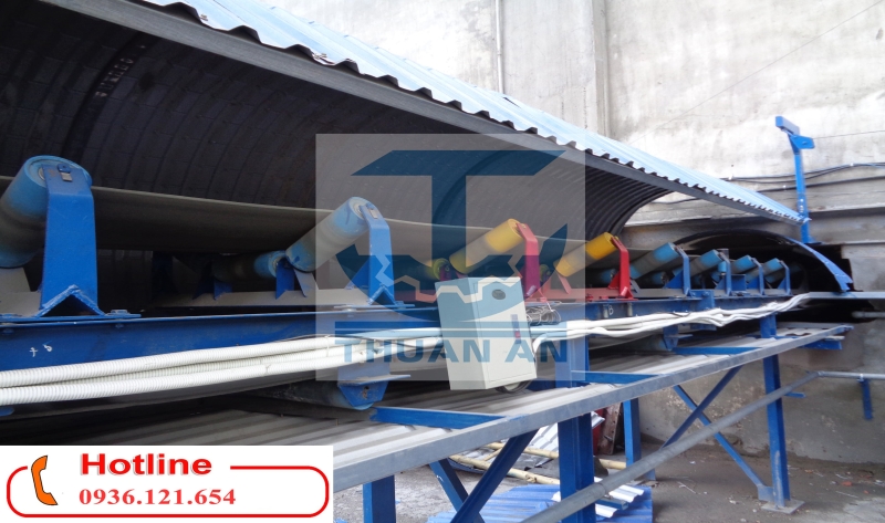 Cân băng tải vật liệu rời