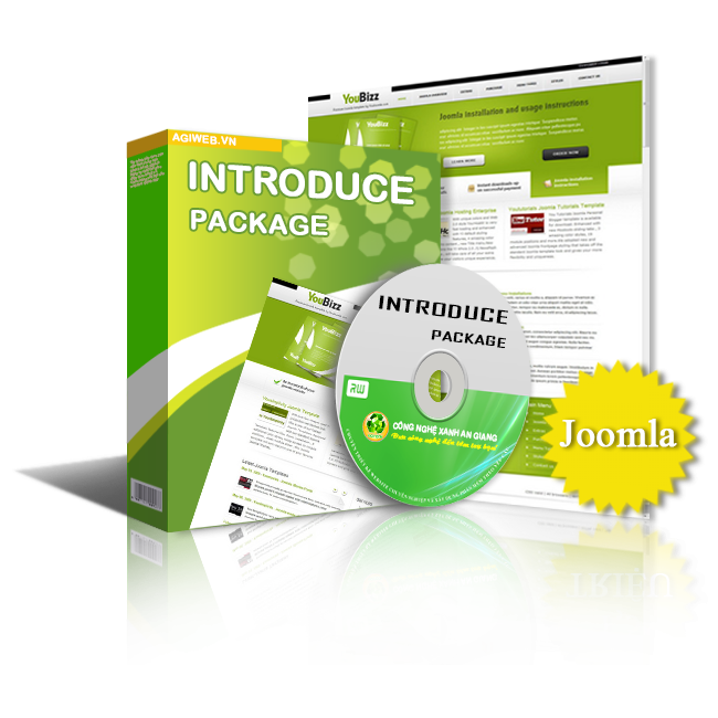Gói website giới thiệu chọn mẫu (Joomla)