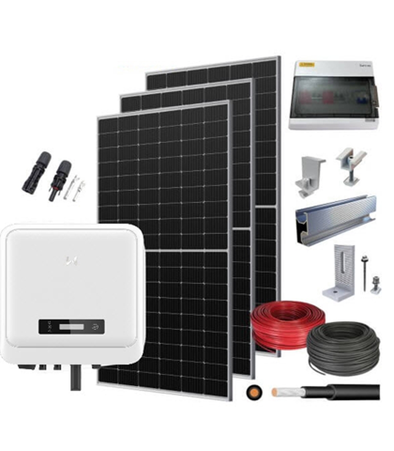 Hệ thống điện mặt trời hòa lưới 5kWp